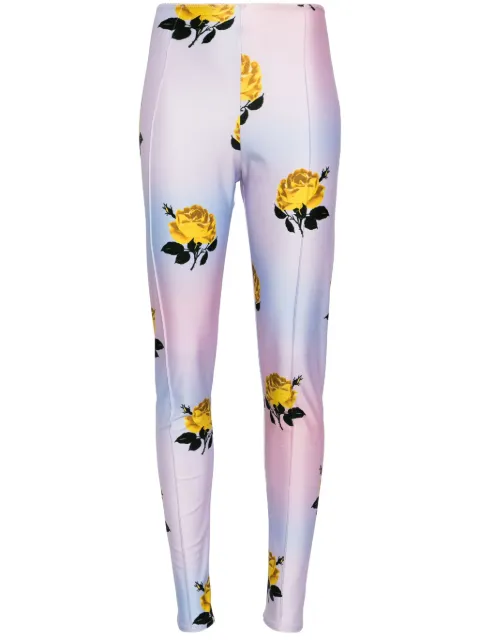 MERYLL ROGGE floral-print skinny trousers Multicolour 605WF23