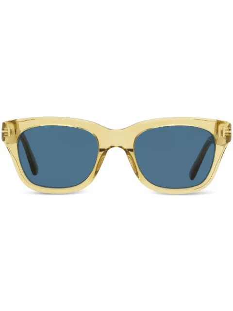 TOM FORD Eyewear Snowdon square-frame sunglasses Neutrals TF237