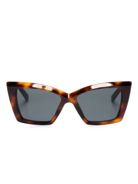 Saint Laurent Eyewear butterfly-frame sunglasses Brown SL657002