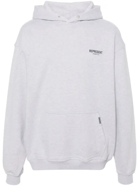 Represent Owners Club cotton hoodie Grey OCM41113158