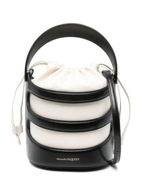 Alexander McQueen The Rise Bucket bag Neutrals 7871261VPHG