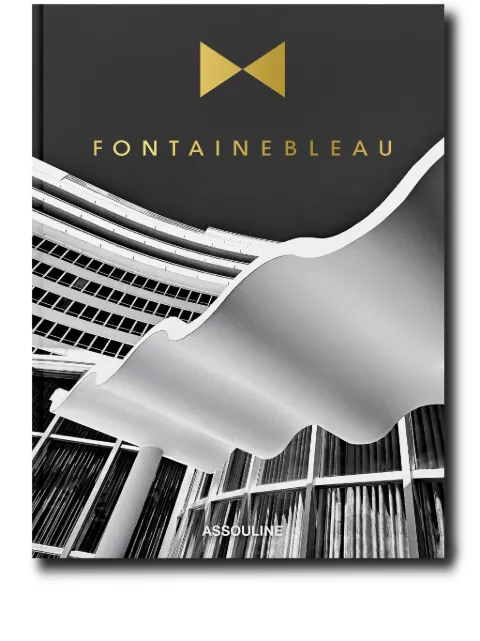 Assouline Fontainebleau by Stephen Wallis hardcover book Grey 9781649802439