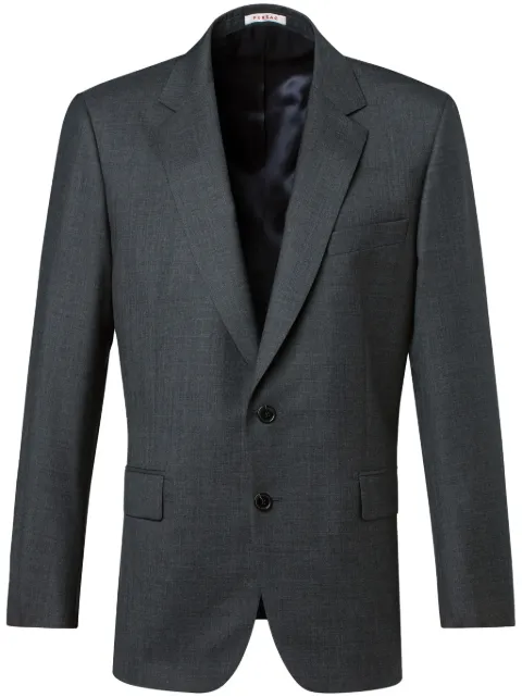 FURSAC virgin wool suit jacket Grey FHPVE00138