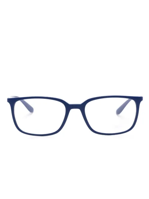 Ray-Ban rectangle-frame glasses Blue RB7208