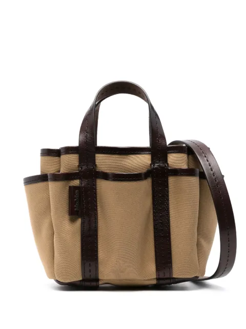Max Mara mini Giardiniera tote bag Brown 2414511023600