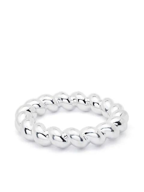 Uncommon Matters Twist bangle bracelet Silver LTBA03