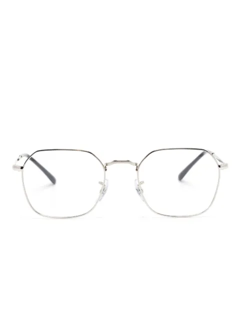 Ray-Ban geometric-frame glasses Silver RB3694V