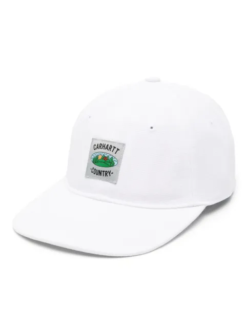 Carhartt WIP Field logo-patch cap White I033216