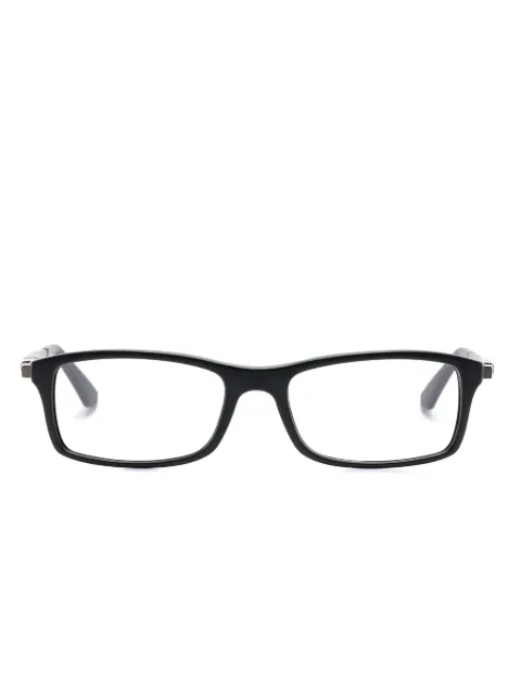 Ray-Ban rectangle-frame glasses Grey RB7017