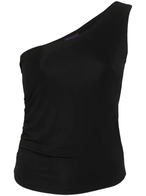 Ralph Lauren Collection tonal stitching one-shoulder top Black 290932049001