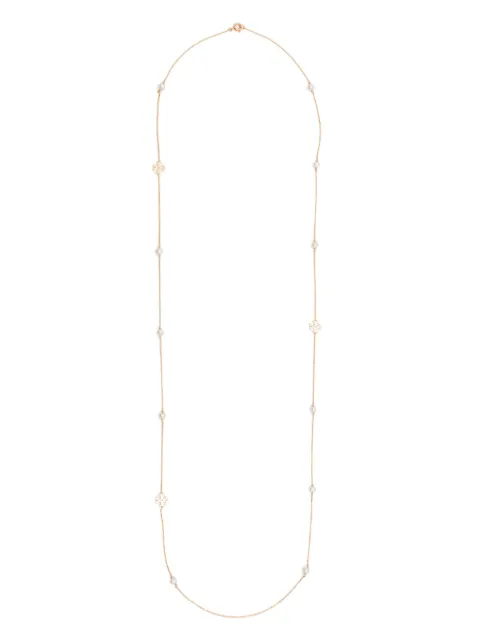 Tory Burch Moondance long pearl necklace Gold 157210