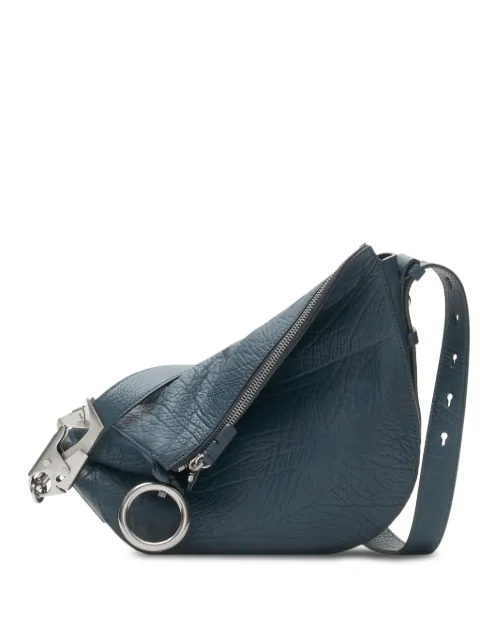 Burberry small Knight leather shoulder bag Blue 8088976