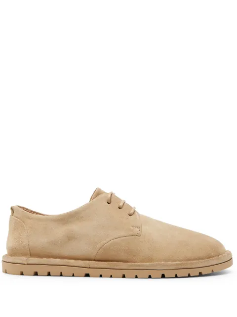 Marsèll Sancrispa suede derby shoes Neutrals MWG002