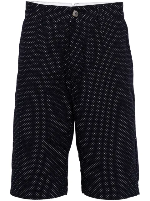 Private Stock The Crusade polka-dot cotton shorts Blue PS02ACBS16