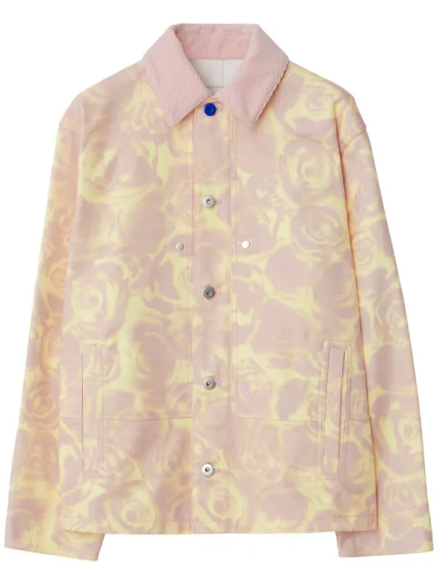 Burberry Rose cotton jacket Pink 8083673