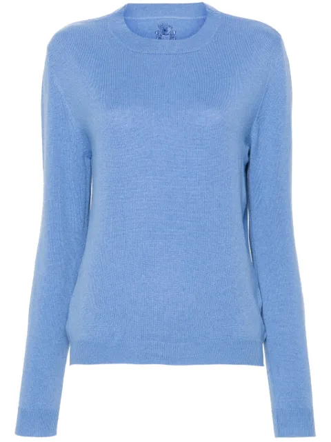 Teddy Cashmere Roma cashmere jumper Blue ROMA
