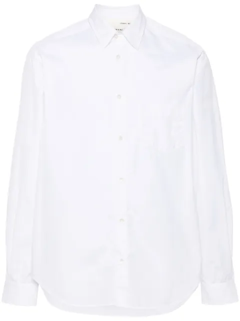 Isabel Benenato long-sleeve poplin shirt White UW51CO