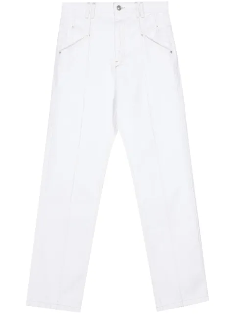 ISABEL MARANT Nadege high-rise jeans White PA0054FDB1H06I
