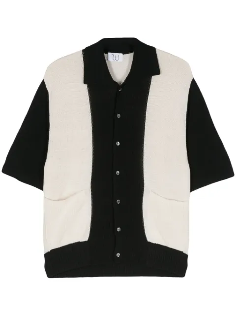 Winnie NY colourblock knitted shirt Neutrals WISS24TO07692119