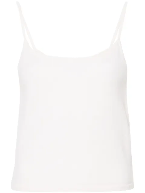 Teddy Cashmere Rapallo cashmere tank top White RAPALLO