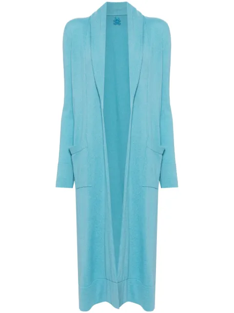 Teddy Cashmere Venezia cardi-coat Blue VENEZIA