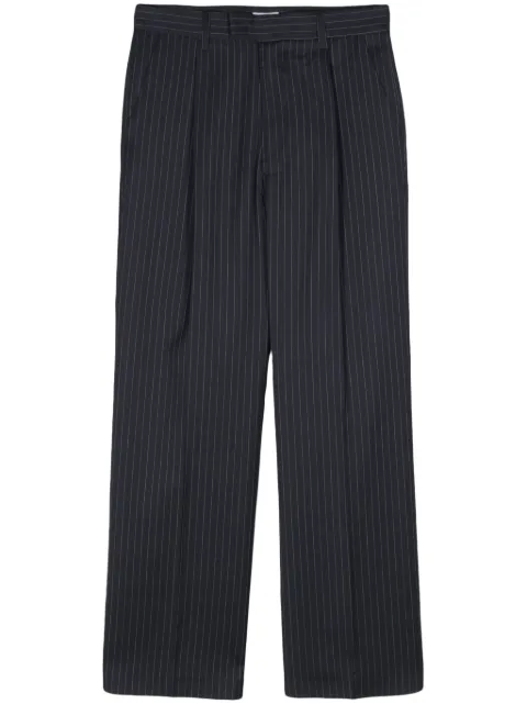 Winnie NY Israel pinstripe-pattern trousers Blue WISS24PA03678170