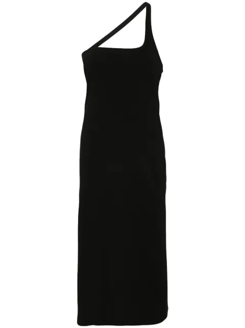 Gauchère halterneck midi dress Black P12418160567