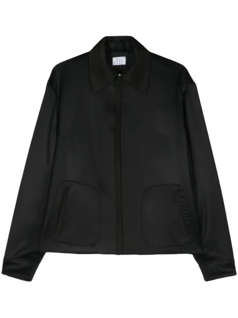 Winnie NY straight-hem wool jacket Black WISS24JA03666372