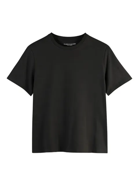 Majestic Filatures cotton T-shirt Black M406FTS787COLROND