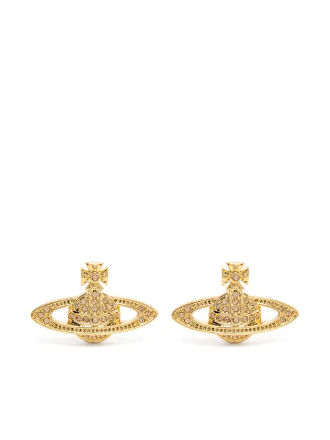 Vivienne Westwood Mini Bas Relief stud earrings Gold 6202003302R121CN