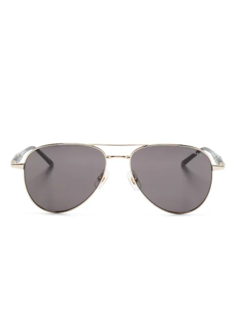 Montblanc pilot-frame sunglasses Gold MB0345S