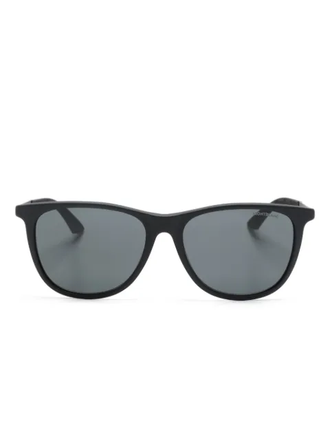 Montblanc square-frame sunglasses Black MB0330S