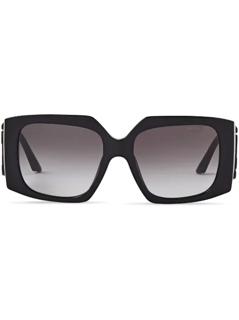 Jimmy Choo Eyewear logo-motif sunglasses Black ARIANA0JC5006UE5000