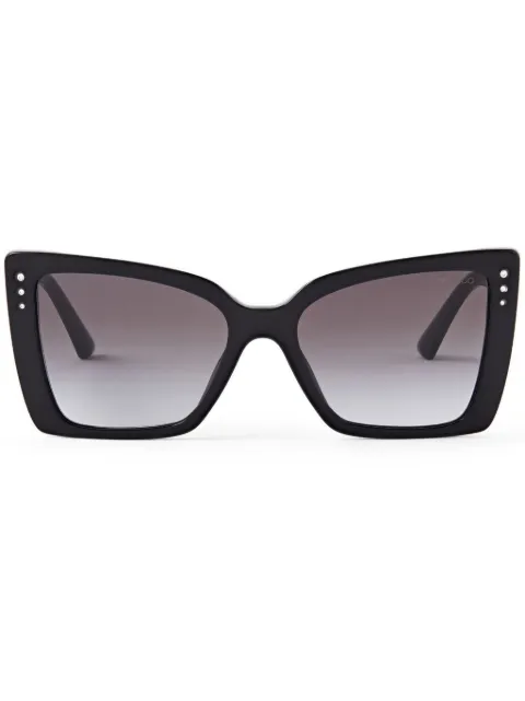 Jimmy Choo Eyewear Lorea cat-eye sunglasses Black LOREA0JC5001BE5000