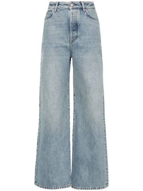 LOEWE high-rise wide-leg jeans Blue S540Y11X65