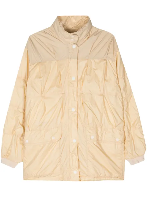 OUR LEGACY Exhaust Puffa hooded jacket Yellow W2241ECR
