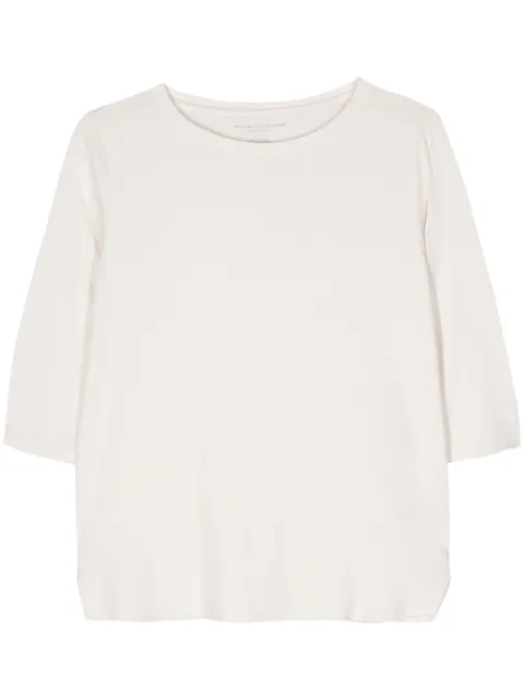 Majestic Filatures boat-neck T-shirt Neutrals M001FTS571COLBATEAU