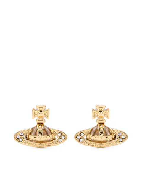 Vivienne Westwood Pina Bas Relief earrings Gold 6201013102R108CN