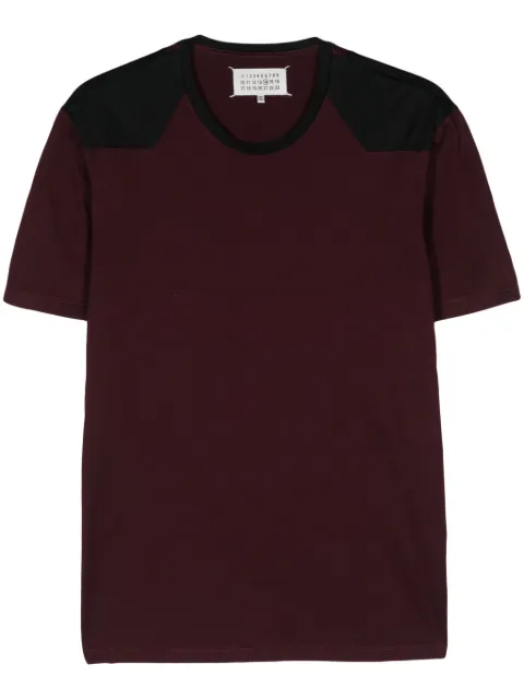 Maison Martin Margiela Pre-Owned 2000s four-stitch-logo T-shirt Red MMMA280YD