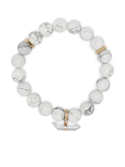 JIA JIA 14kt yellow gold multi-stone bracelet White JJBUL202
