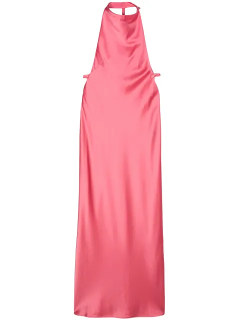 Ssheena Adorabile satin gown Pink 24SSADORABILETS24001