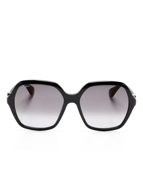 Cartier Eyewear geometric-frame sunglasses Black CT0470S001