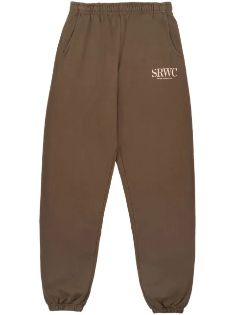 Sporty & Rich Upper East Side track pants Brown SWAW2314ER