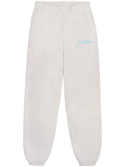 Sporty & Rich Rizzoli cotton track pants Grey SWAW2319HG