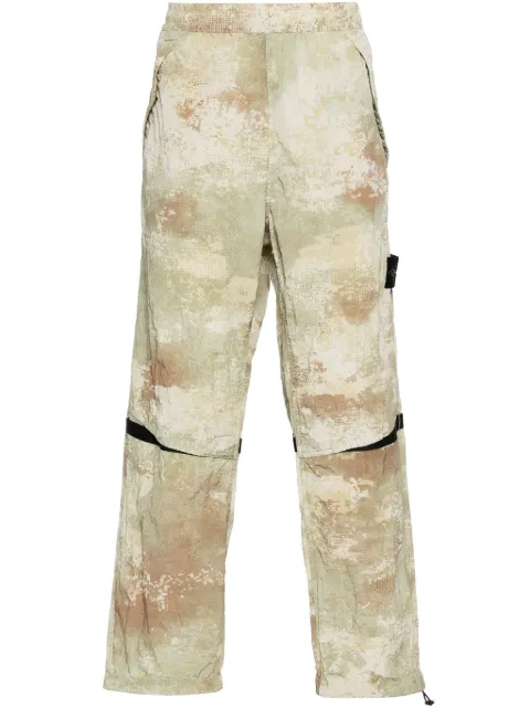 Stone Island Compass-badge shell pants Neutrals 8015662E1