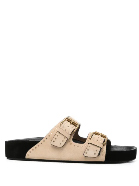 ISABEL MARANT Lennyo open-toe sandals Neutrals SD0118FAB2B11S