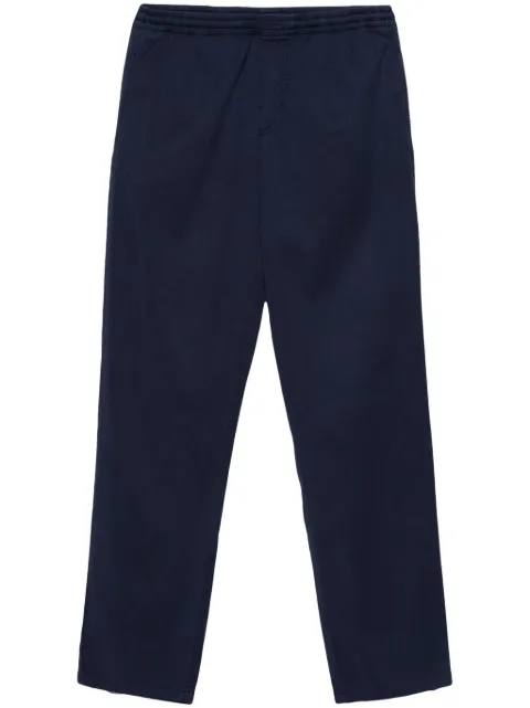ASPESI drawstring-waist tapered trousers Blue CP15M256