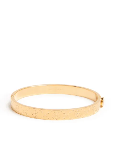 Tory Burch T Monogram hinge bracelet Gold 157221