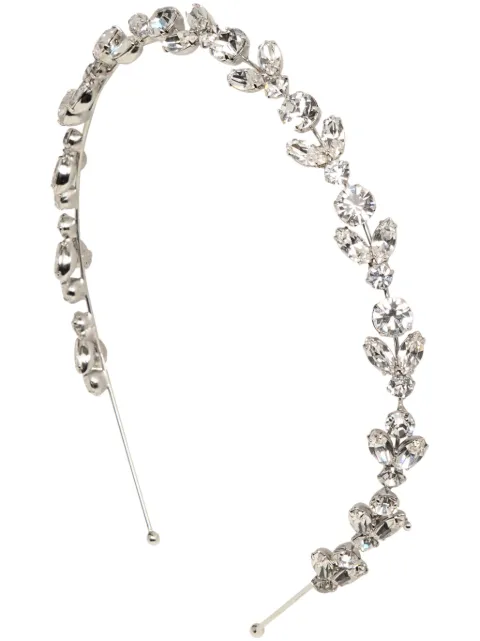 Jennifer Behr Kyra crystal-embellished headband Silver 50BA41CRYSTAL