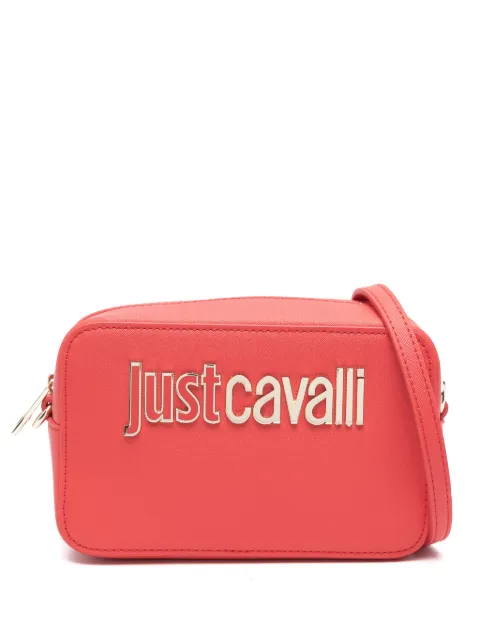 Just Cavalli logo-lettering cross body bag Red 76RA4BB8ZS766